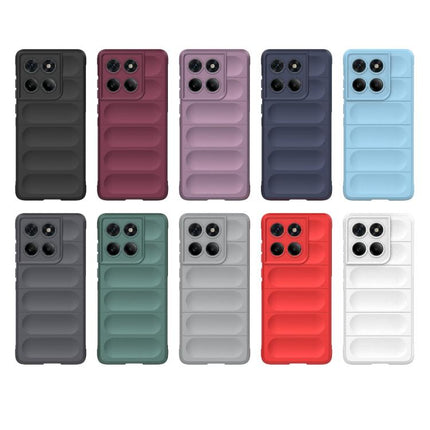 Magic Shield TPU + Flannel Phone Case, For Motorola Edge 60 Fusion 5G Global, For Motorola Moto G05 4G / E15