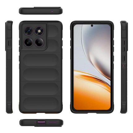 Magic Shield TPU + Flannel Phone Case, For Motorola Edge 60 Pro 5G, For Motorola Edge 60 Stylus 5G Global