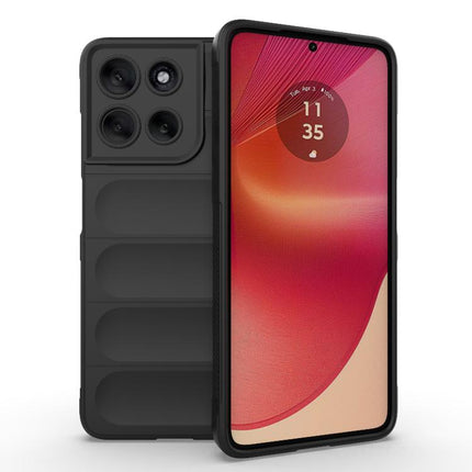Magic Shield TPU + Flannel Phone Case, For Motorola Moto G86 5G, For Motorola Moto G56 5G