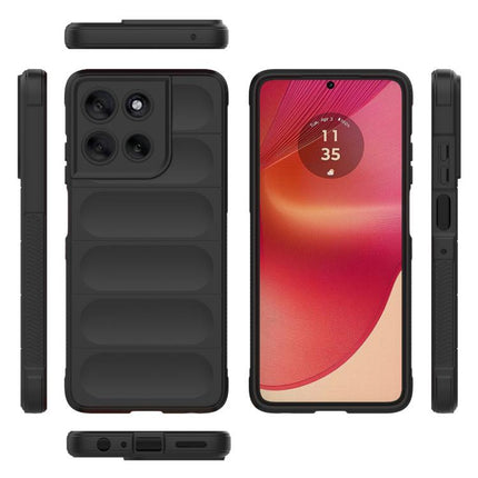 Magic Shield TPU + Flannel Phone Case, For Motorola Moto G56 5G, For Motorola Edge 60 Pro 5G