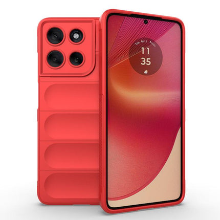 Magic Shield TPU + Flannel Phone Case, For Motorola Moto G86 5G, For Motorola Moto G56 5G