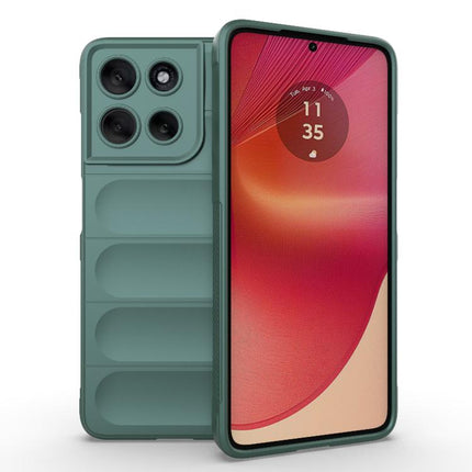 Magic Shield TPU + Flannel Phone Case, For Motorola Moto G86 5G, For Motorola Moto G56 5G