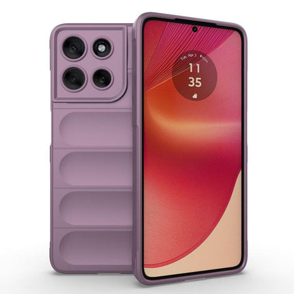 Magic Shield TPU + Flannel Phone Case, For Motorola Moto G86 5G, For Motorola Moto G56 5G