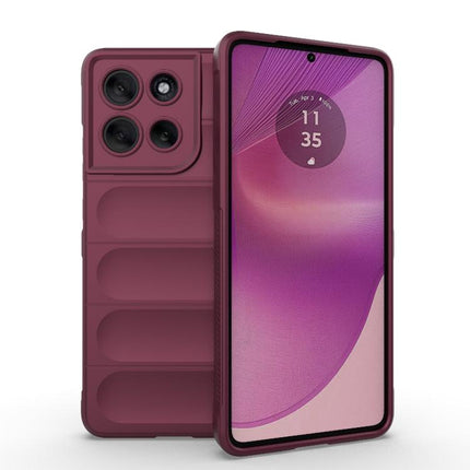 Magic Shield TPU + Flannel Phone Case, For Motorola Moto G86 5G, For Motorola Moto G56 5G