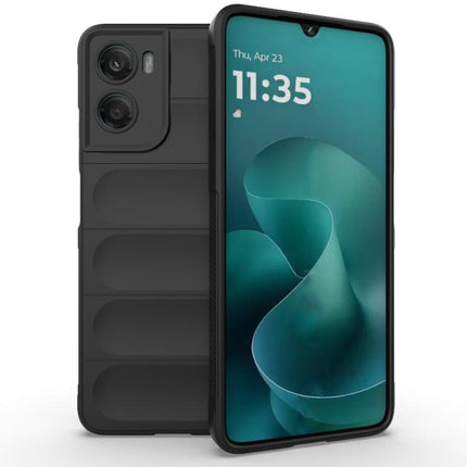 Magic Shield TPU + Flannel Phone Case, For Motorola Moto G06 4G Global, For Motorola Moto G86 Power