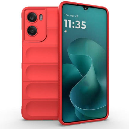 Magic Shield TPU + Flannel Phone Case, For Motorola Moto G06 4G Global, For Motorola Moto G86 Power