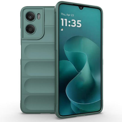 Magic Shield TPU + Flannel Phone Case, For Motorola Moto G06 4G Global, For Motorola Moto G86 Power
