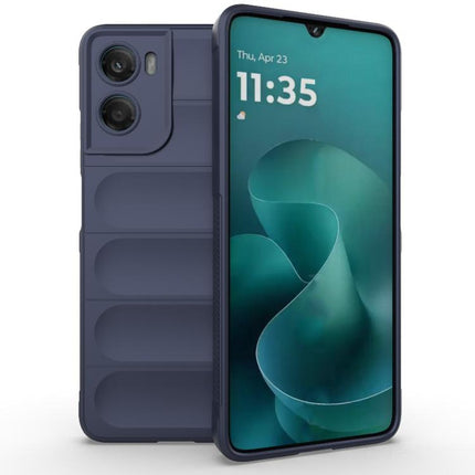 Magic Shield TPU + Flannel Phone Case, For Motorola Moto G06 4G Global, For Motorola Moto G86 Power