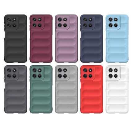 Magic Shield TPU + Flannel Phone Case, For Motorola Moto G67 Power 5G India, For Motorola Edge 70 5G Global