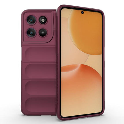 Magic Shield TPU + Flannel Phone Case, For Motorola Moto G67 Power 5G India, For Motorola Edge 70 5G Global
