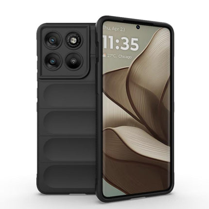 Magic Shield TPU + Flannel Phone Case, For Motorola Moto G67 Power 5G India, For Motorola Edge 70 5G Global