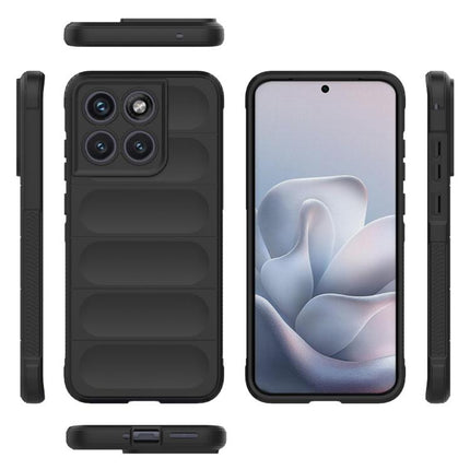 Magic Shield TPU + Flannel Phone Case, For Motorola Edge 70 Fusion 5G Global, For Motorola Signature 5G Global