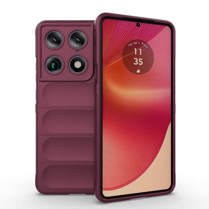 Magic Shield TPU + Flannel Phone Case, For Motorola Edge 70 Fusion 5G Global, For Motorola Signature 5G Global