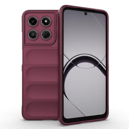 Magic Shield TPU + Flannel Phone Case, For Motorola Moto G37 5G Global / G47 5G, For Motorola Moto G37 Power 5G Global