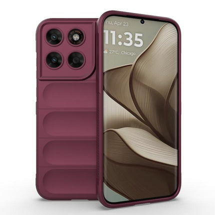 Magic Shield TPU + Flannel Phone Case, For Motorola Moto G87 5G Global, For Motorola Edge 70 Pro 5G Global