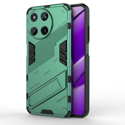 Punk Armor 2 in 1 PC + TPU Phone Case with Holder, For Realme C67 4G Global, For Realme 11 4G Global, For Realme C53 4G
