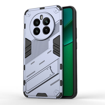 Punk Armor 2 in 1 PC + TPU Phone Case with Holder, For Realme 12 5G Global, For Realme 12+ 5G Global, For Realme 12 Pro 5G Global