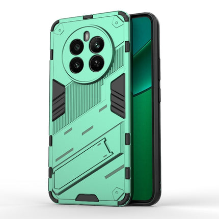 Punk Armor 2 in 1 PC + TPU Phone Case with Holder, For Realme 12 5G Global, For Realme 12+ 5G Global, For Realme 12 Pro 5G Global