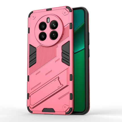 Punk Armor 2 in 1 PC + TPU Phone Case with Holder, For Realme 12 5G Global, For Realme 12+ 5G Global, For Realme 12 Pro 5G Global