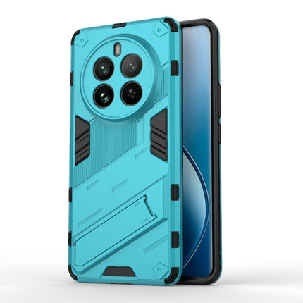 Punk Armor 2 in 1 PC + TPU Phone Case with Holder, For Realme 12 5G Global, For Realme 12+ 5G Global, For Realme 12 Pro 5G Global