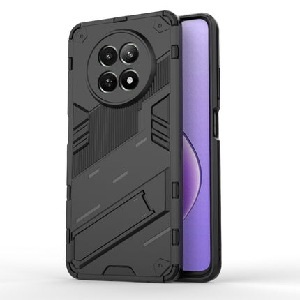 Punk Armor 2 in 1 PC + TPU Phone Case with Holder, For Realme 12 5G Global, For Realme 12+ 5G Global, For Realme 12 Pro 5G Global