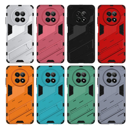 Punk Armor 2 in 1 PC + TPU Phone Case with Holder, For Realme 12 5G Global, For Realme 12+ 5G Global, For Realme 12 Pro 5G Global