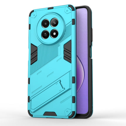 Punk Armor 2 in 1 PC + TPU Phone Case with Holder, For Realme 12 5G Global, For Realme 12+ 5G Global, For Realme 12 Pro 5G Global