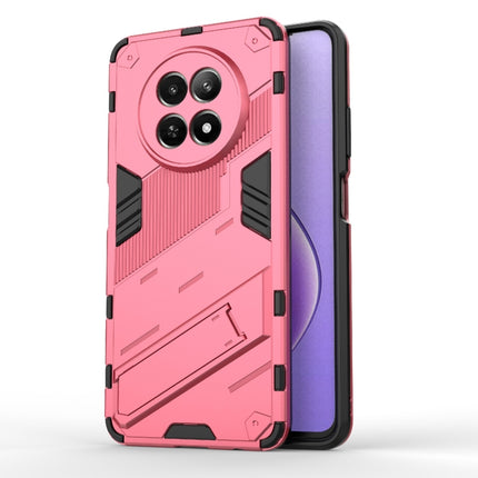 Punk Armor 2 in 1 PC + TPU Phone Case with Holder, For Realme 12 5G Global, For Realme 12+ 5G Global, For Realme 12 Pro 5G Global