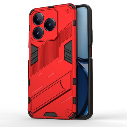 Punk Armor 2 in 1 PC + TPU Phone Case with Holder, For Realme 14 Pro 5G Global, For Realme 13 Pro 5G Global, For Realme C63 4G Global