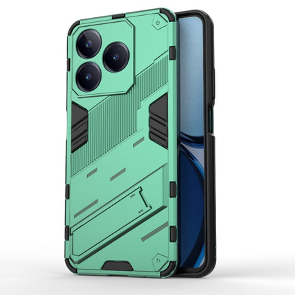 Punk Armor 2 in 1 PC + TPU Phone Case with Holder, For Realme 14 Pro 5G Global, For Realme 13 Pro 5G Global, For Realme C63 4G Global