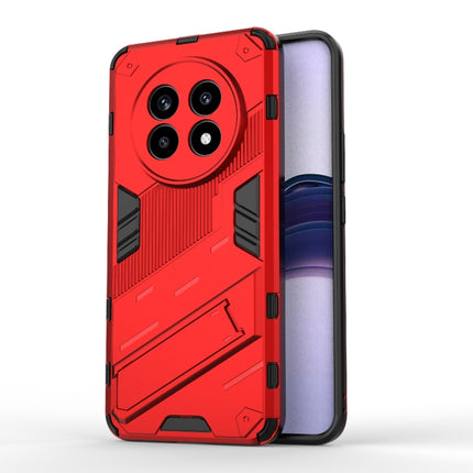 Punk Armor 2 in 1 PC + TPU Phone Case with Holder, For Realme 14 Pro 5G Global, For Realme 13 Pro 5G Global, For Realme C63 4G Global