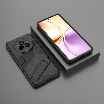 Punk Armor 2 in 1 PC + TPU Phone Case with Holder, For Realme 14 Pro 5G Global, For Realme 13 Pro 5G Global, For Realme C63 4G Global