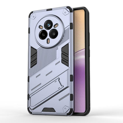 Punk Armor 2 in 1 PC + TPU Phone Case with Holder, For Realme 14 Pro 5G Global, For Realme 13 Pro 5G Global, For Realme C63 4G Global