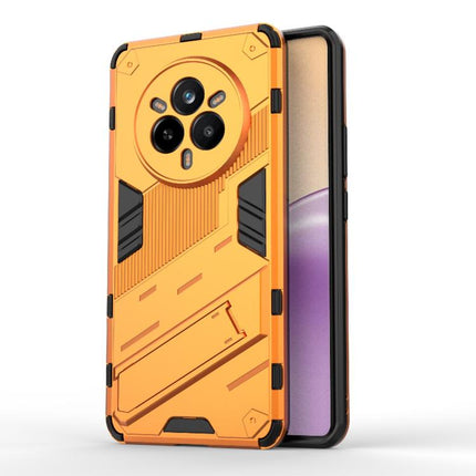 Punk Armor 2 in 1 PC + TPU Phone Case with Holder, For Realme 14 Pro 5G Global, For Realme 13 Pro 5G Global, For Realme C63 4G Global