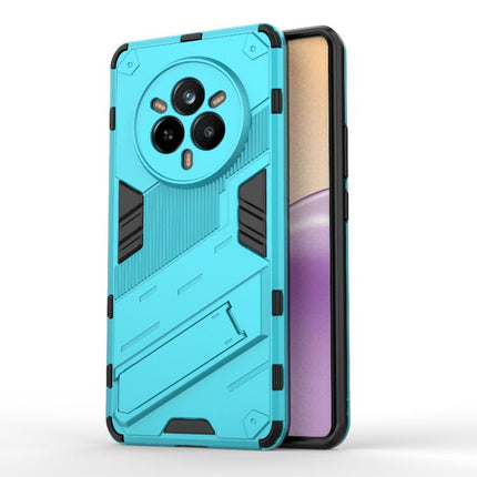 Punk Armor 2 in 1 PC + TPU Phone Case with Holder, For Realme 14 Pro 5G Global, For Realme 13 Pro 5G Global, For Realme C63 4G Global