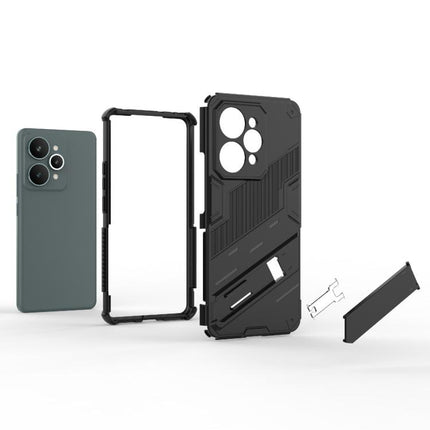 Punk Armor 2 in 1 PC + TPU Phone Case with Holder, For Realme 15 Pro 5G Global, For Realme 15 5G Global, For Realme 14 Pro+ 5G