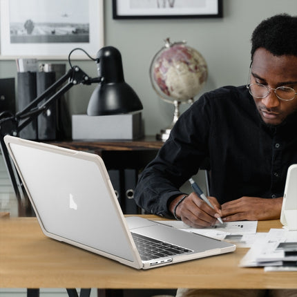 Funda protectora translúcida para computadora portátil, para MacBook Air de 13,6 pulgadas A2681 2022 / M3 2024 A3113