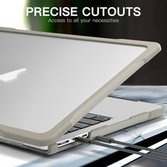 Translucent Laptop Protective Case, For MacBook Air 13.6 inch A2681 2022 / M3 2024 A3113