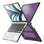 Para MacBook Air 13,6 pulgadas A2681 2022 / M3 2024 A3113 / Púrpura