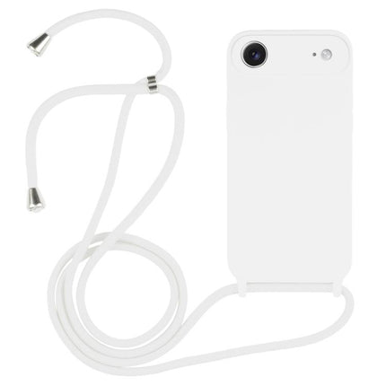Crossbody Lanyard Liquid Silicone Case, For iPhone 17, For iPhone Air