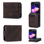 For Samsung Galaxy Z Flip6 / Flip7 FE / Coffee