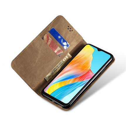 Denim Texture Casual Style Horizontal Flip Leather Case, For Samsung Galaxy M34 5G, For Samsung Galaxy A25 5G, For Samsung Galaxy A25 5G Global, For Samsung Galaxy S23 FE 5G