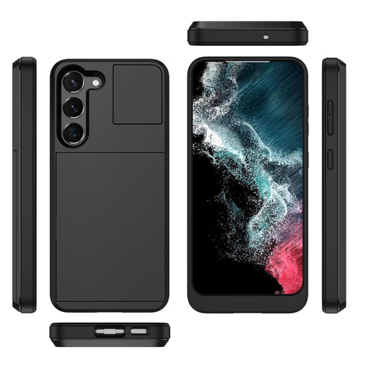 Multifunction Armor Slide Card Slot Phone Case, For Samsung Galaxy S23 Ultra 5G, For Samsung Galaxy S23 5G, For Samsung Galaxy S20 FE, For Samsung Galaxy S22 Ultra 5G, For Samsung Galaxy S22+ 5G, For Samsung Galaxy S22 5G, For Samsung Galaxy S21 5G����...