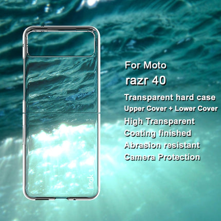IMAK Wing II Wear-resisting Crystal Protective Case, For Motorola Moto razr 40, For Motorola Moto razr 40 Ultra