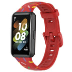 For Huawei Band 7 / Red