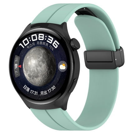 Folding Buckle Silicone Watch Band, For Huawei Watch 4 / Watch 4 Pro
