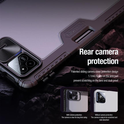NILLKIN Bumper Pro Camshield Tablet Leather Case, For Xiaomi Pad 7 / Pad 7 Pro, For Xiaomi Pad 6 / Pad 6 Pro