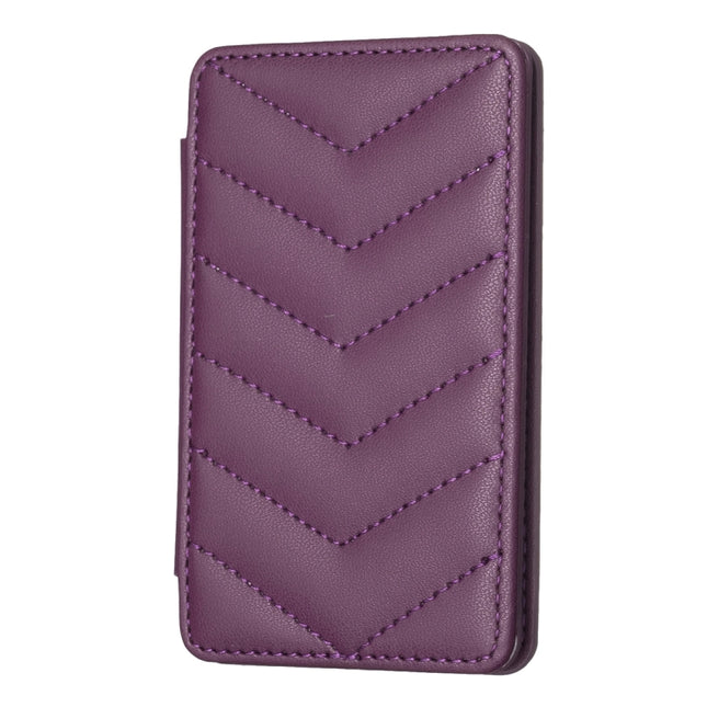 BFK02 Wave Pattern Card Bag Mobile Phone Back Sticker