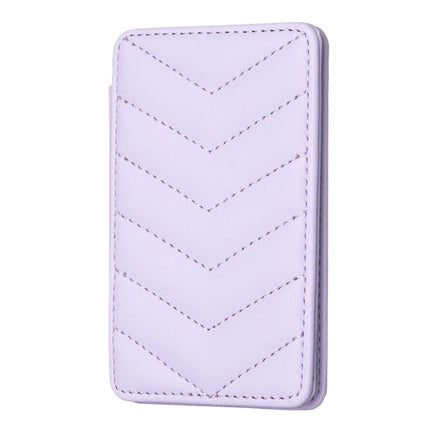 BFK02 Wave Pattern Card Bag Mobile Phone Back Sticker