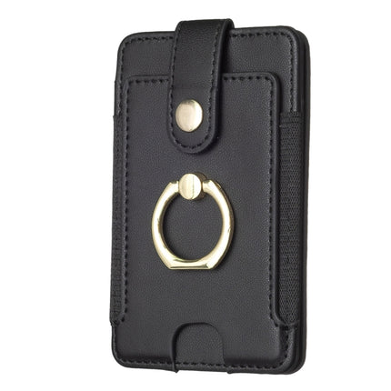 BFK03 Metal Ring Card Bag Mobile Phone Back Sticker